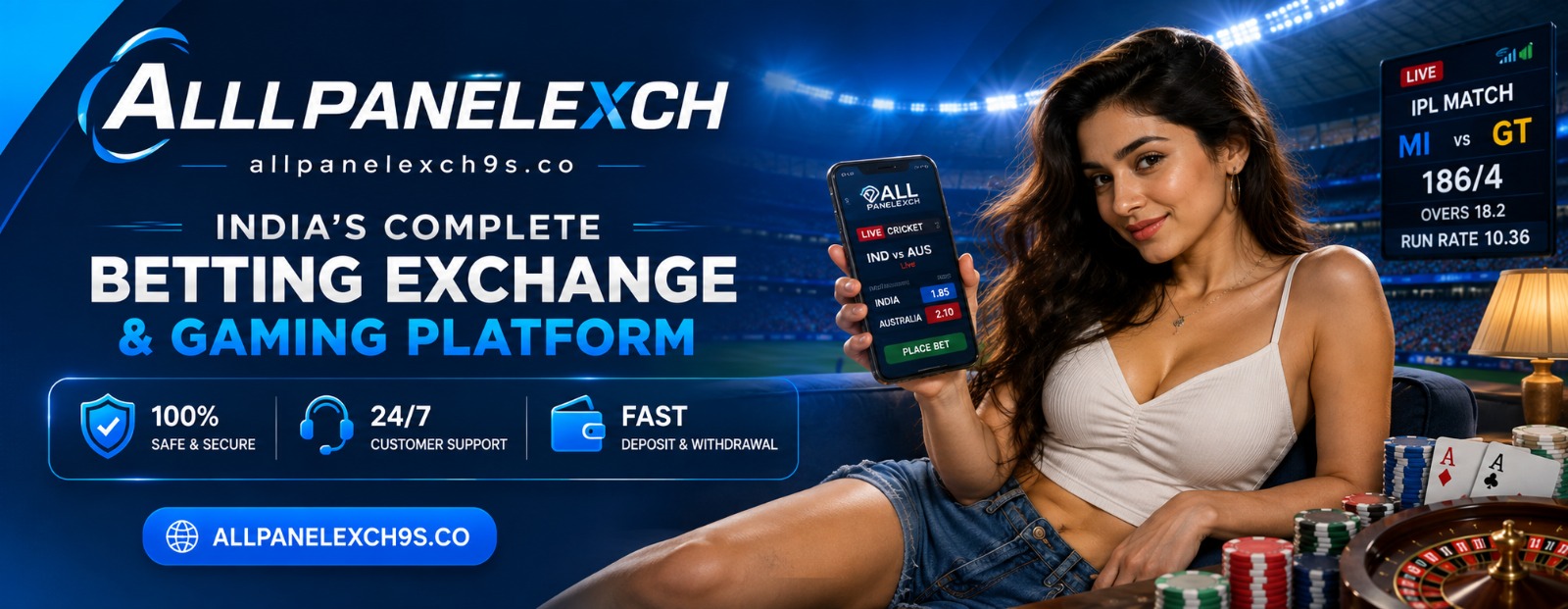 AllPanelexch – India's Complete Online Betting Exchange and Gaming Platform